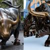 New York and Miami bull side by side